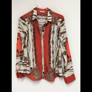 New York & Co Silky Top